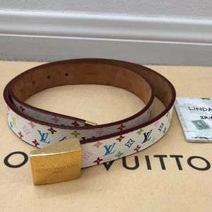 Louis Vuitton Multicolor Belt
